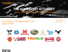 Tablet Screenshot of gunpatent.com